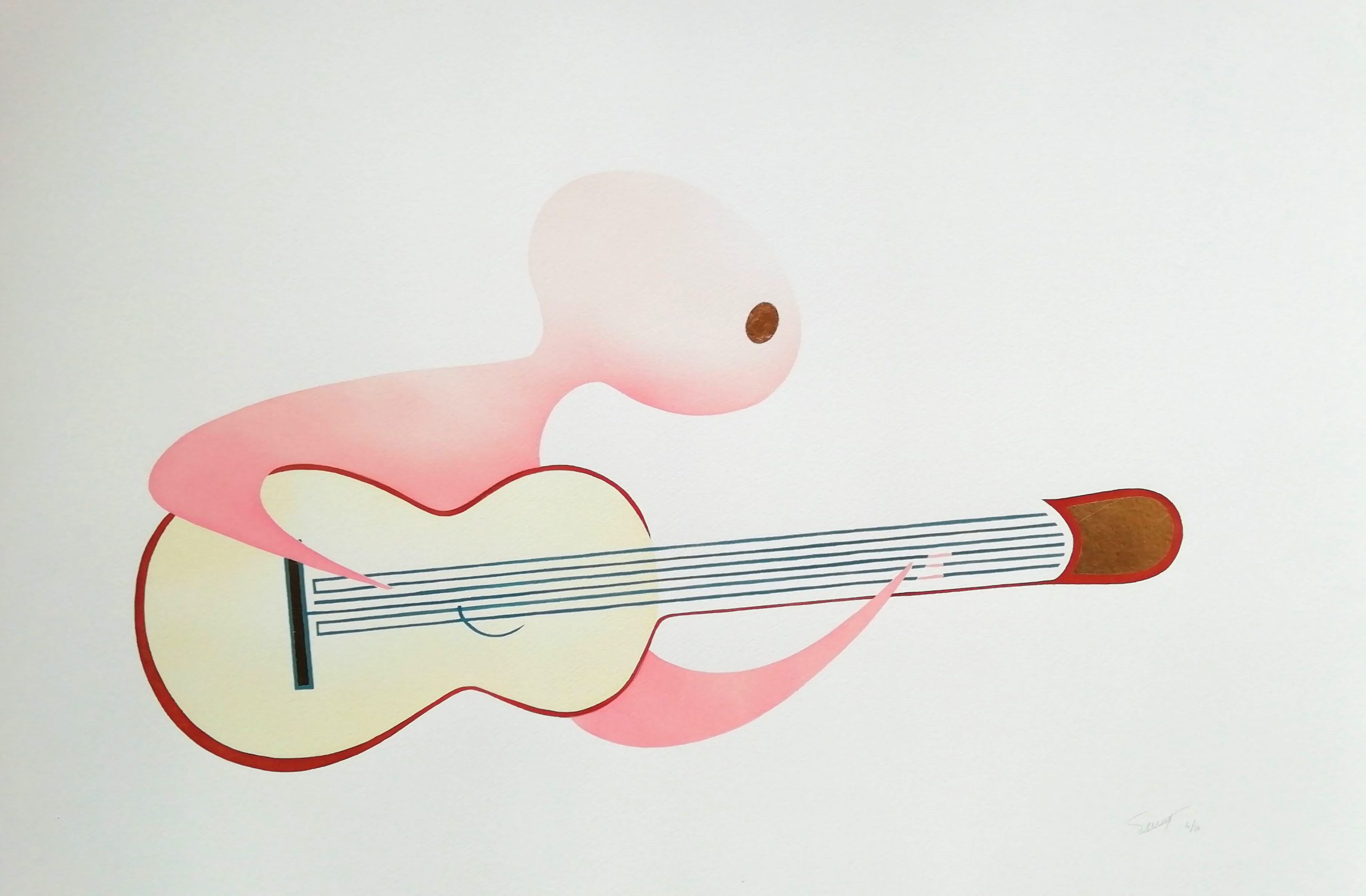 Guitare - Poésie spatiale